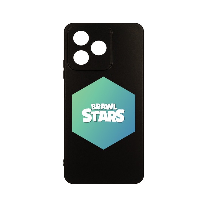 Husa pentru OPPO A40, BestCase® Slim SIlicon, Brawl Stars, Protectie Camera, Antisoc, Rezistenta la uzura, c-B 1685