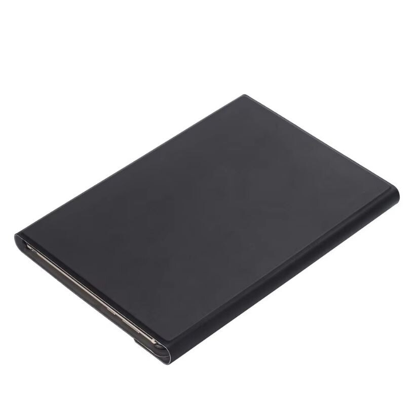Husa cu Tastatura Mini Smart Magic pentru iPad Mini 2/3/4/5, Protectie antisoc, Leather look, Negru