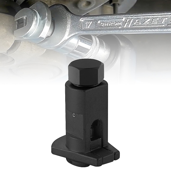 Separator de suspensie, Minetgnon®, Compatibila cu vehiculele Audi, BMW, Volkswagen, MINI si Ford, Instalare si demontare usoara, Stabil si anti-alunecare, Otel, 5.5x3.8 cm, Negru