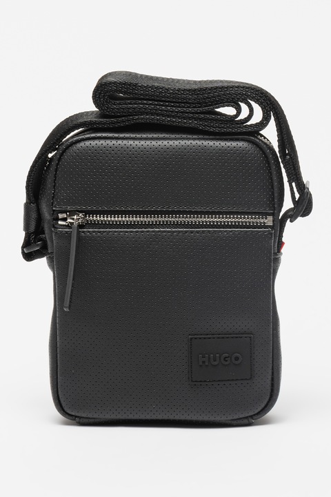 Férfi táska, HUGO, Ethon modell, fekete, 2.0L, poliuretán