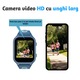 Ceas Smartwatch copii Lommad®, 4G, Localizare precisa GPS WIFI LBS, Functie Geo Fence, Monitorizare spion, Apel Video, Buton SOS, Slot cartela SIM, Ecran Tactil IPS 1.83", Camera HD, Control prin Aplicatie, Compatibil telefon Android iOS, albastru