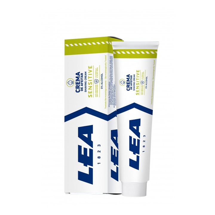 Crema de barbierit LEA Sensitive, 100 gr