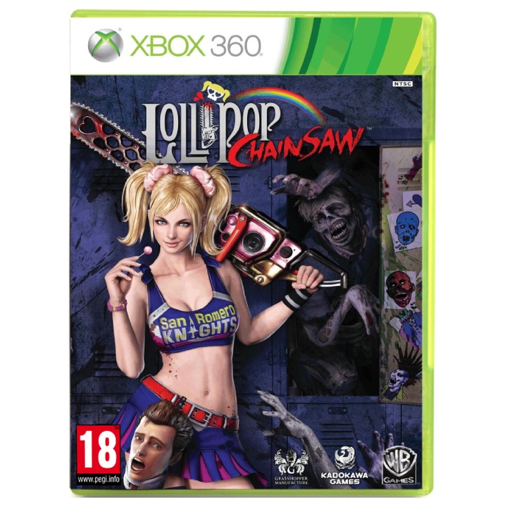 Игра GRASSHOPPER MANUFACTURE Lollipop Chainsaw, за Xbox 360