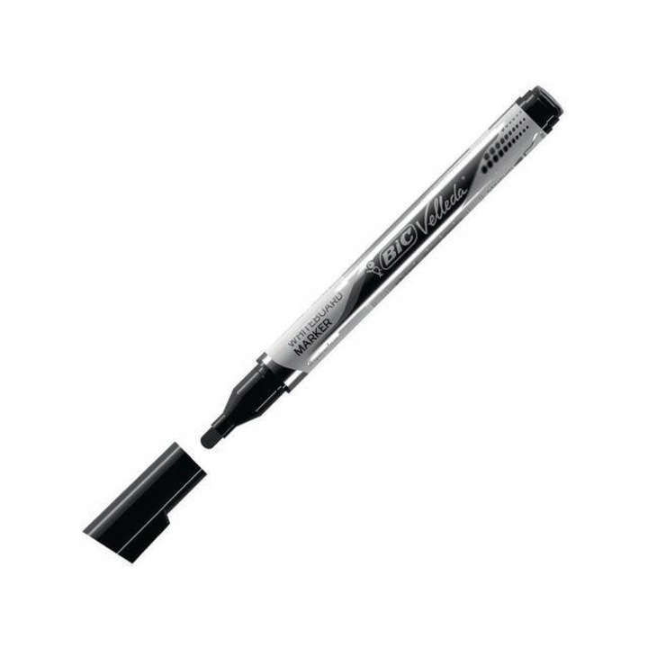 Маркер Velleda, Bic, комплект от 24 части, черен, 4.2 мм