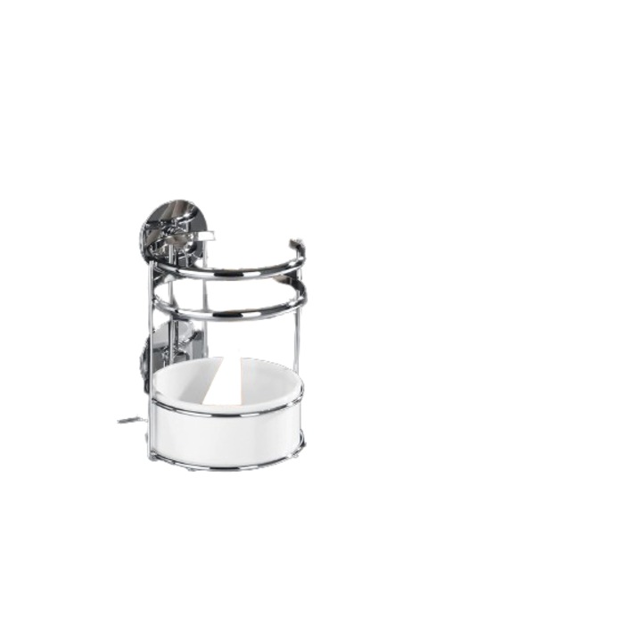 Tartó Weenko konyhai eszközökhöz, Turbo-Loc rögzítő rendszerrel, gyors és egyszerű rögzítés fúrás nélkül, rozsdamentes acél