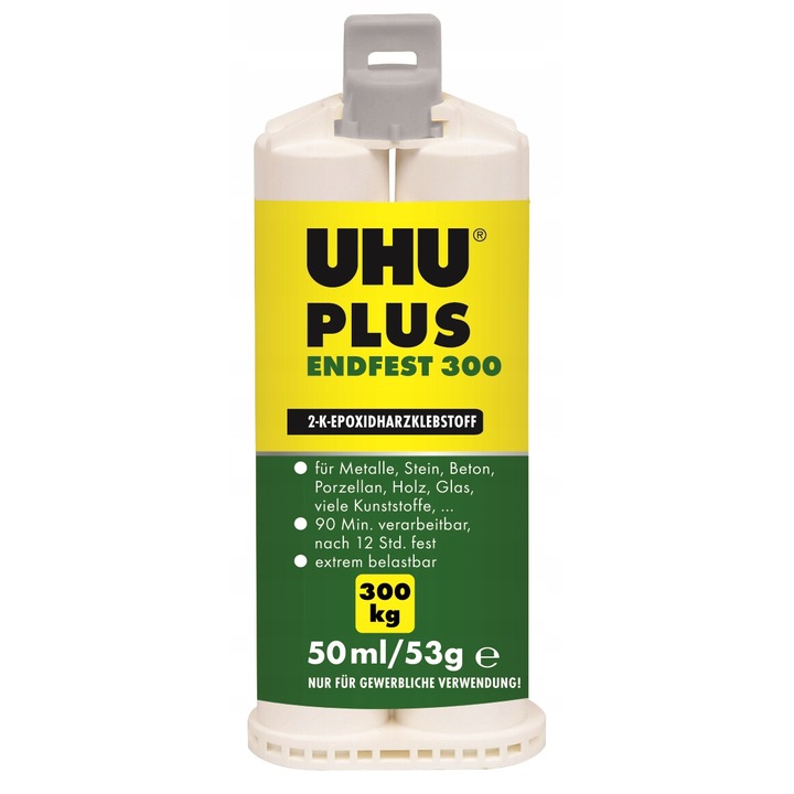 Лепило Uhy, 50 ml (комплект 2x25 ml), прозрачно, водоустойчиво