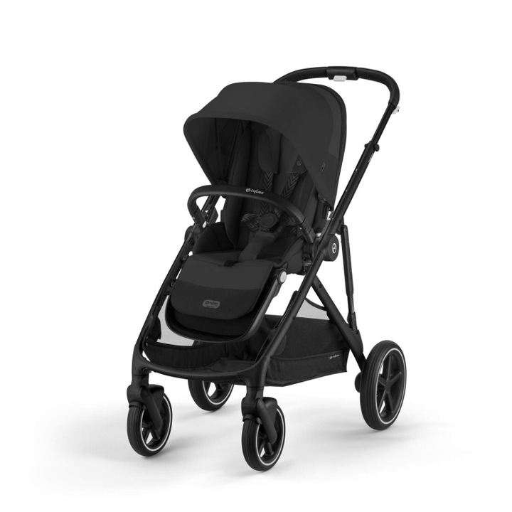 Cybex e-Gazelle S количка, 2в1/3в1, електрическа, черна, 14кг