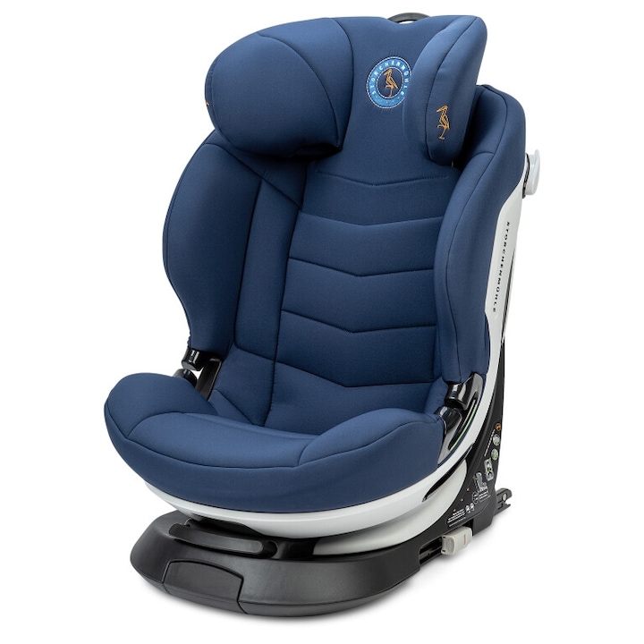 Scaun auto copii Storchenmuhle NIKI NEXT i-Size 100-150cm, rotire 90 grade, protectie laterala, multicolor