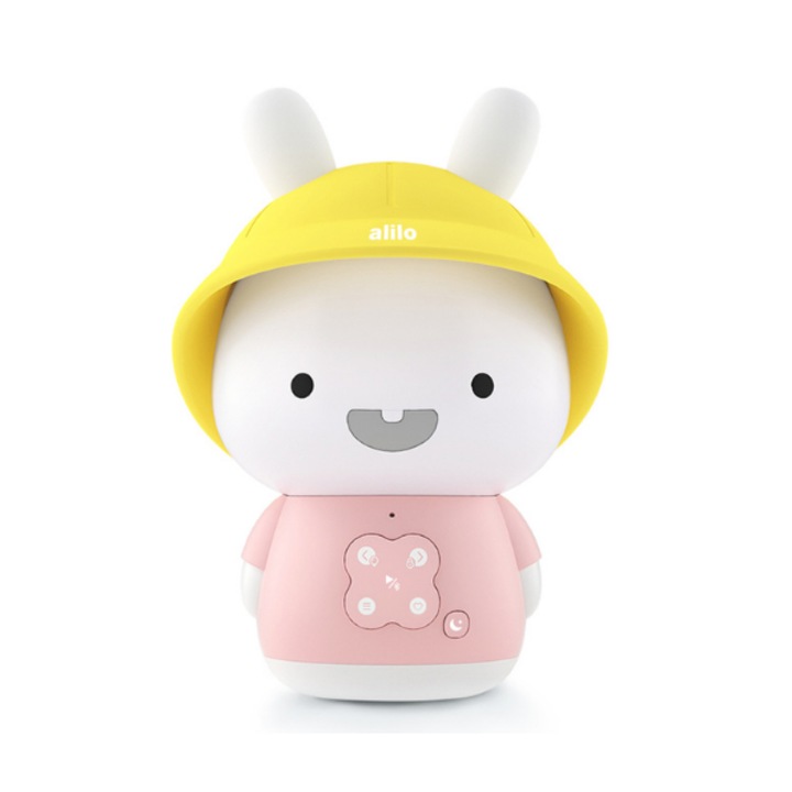 Alilo Baby Bunny interaktív játék, Bluetooth, MP3, rózsaszín, 30x20cm