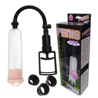 Pompa sexuala pentru marirea penisului, set de 3 guri, manual