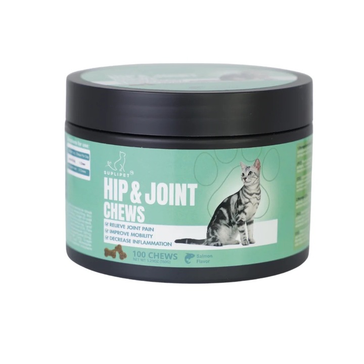 Supliment nutritiv pentru articulatii, Pisici, 100 caps, Suplipet