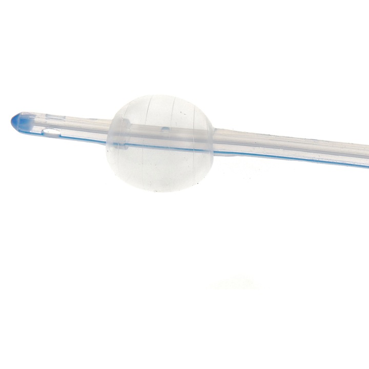 Sonda Foley Romed 2 cai, silicon 100%, balon 10ml, steril, pentru utilizare unică
