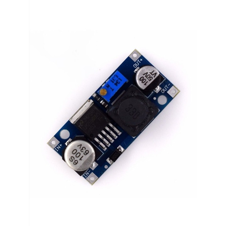 Állítható feszültségszabályozó DC-DC LM2596HVS, Bemenet 4,5-50V