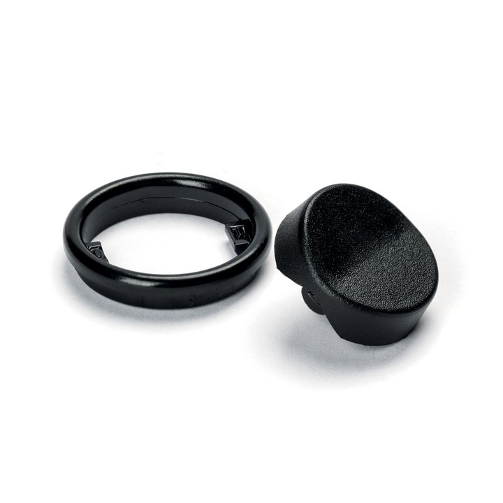 Kerek billenőgomb, fekete, Ø 16mm, ORION lámpákhoz Wippe rund 16mm dia schwarz