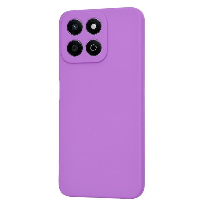 Кейс за Honor 200 Smart / X7C силиконов кейс лилав