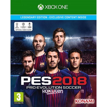 Joc Pro Evolution Soccer 2018 Legendary Edition pentru Xbox One Joc Pro Evolution Soccer 2018 Legendary Edition pentru Xbox One