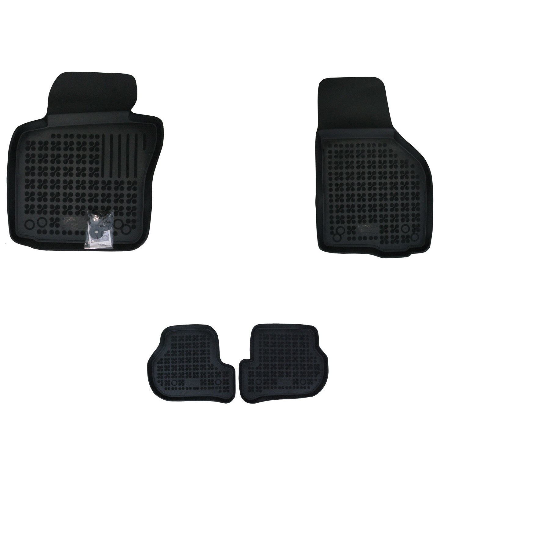 Covoare cauciuc stil tavita SKODA OCTAVIA II 2004->