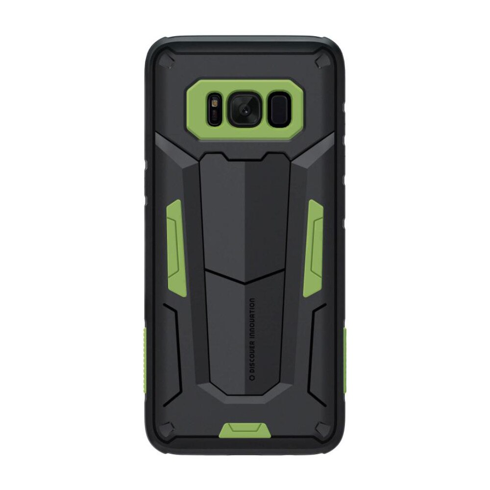 Husa spate hibrida Nillkin Defender pentru Samsung Galaxy S8 Plus, verde/negru