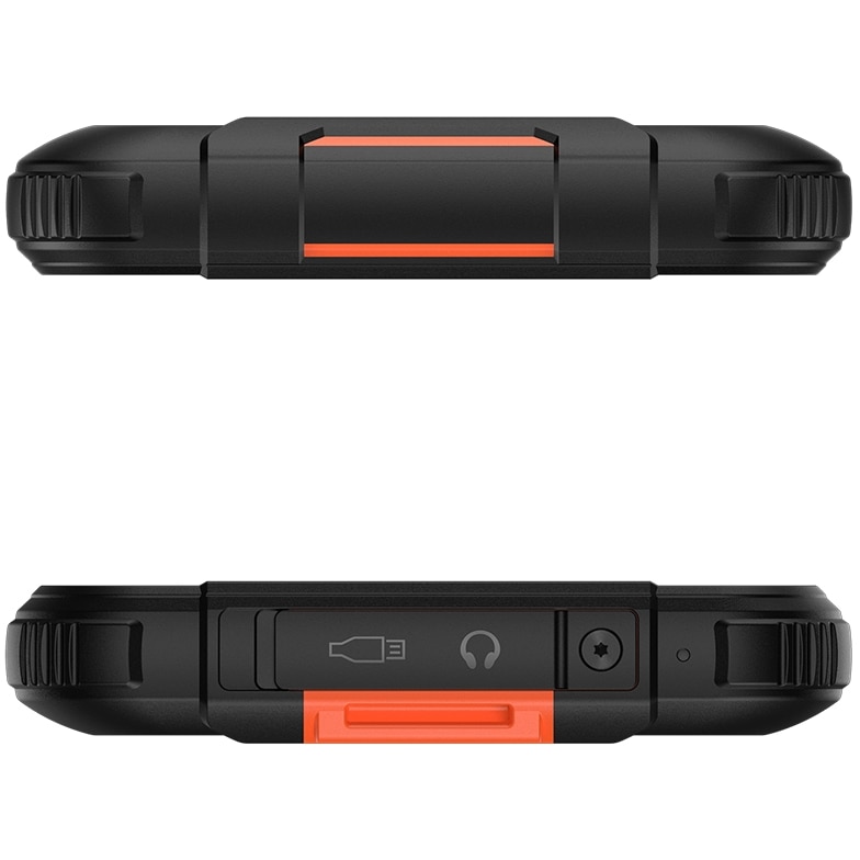 Telefon Mobil Kruger&Matz Drive 10, Procesor MediaTek Helio G85, Capacitive touchscreen 6.49", 6GB RAM, 128GB Flash, Camera Tripla 108 + 8 + 8 MP, 4G, Wi-Fi, Dual SIM, Android (Negru/Portocaliu)