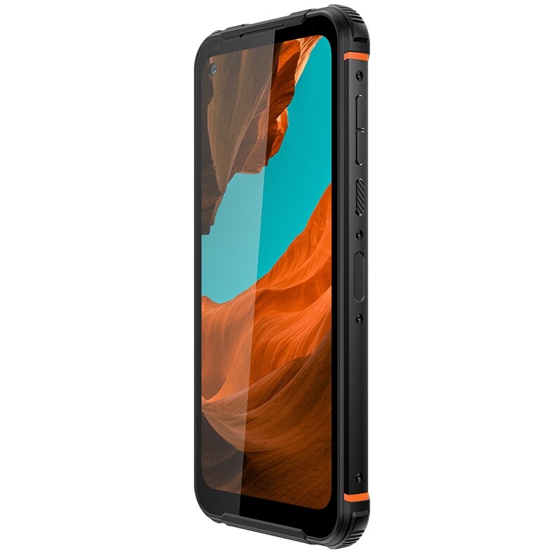 Telefon Mobil Kruger&Matz Drive 10, Procesor MediaTek Helio G85, Capacitive touchscreen 6.49", 6GB RAM, 128GB Flash, Camera Tripla 108 + 8 + 8 MP, 4G, Wi-Fi, Dual SIM, Android (Negru/Portocaliu)