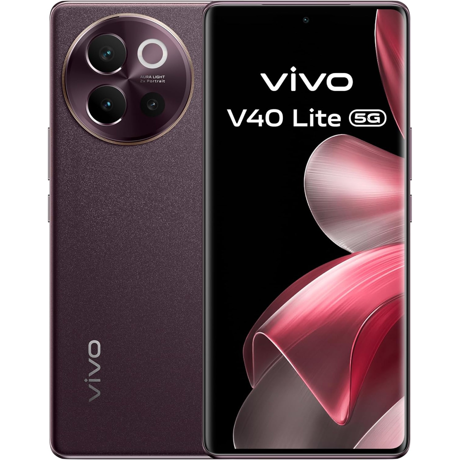 Telefon mobil Vivo V40 Lite, 8GB RAM, 256GB, 5G, Classy Brown