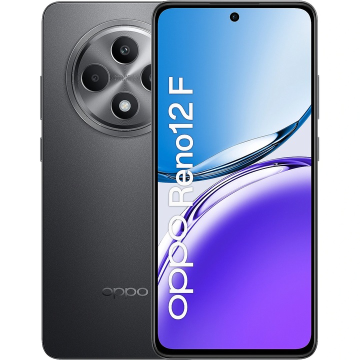 Мобилен телефон Oppo Reno12 F, 8GB RAM, 256GB, матово сиво