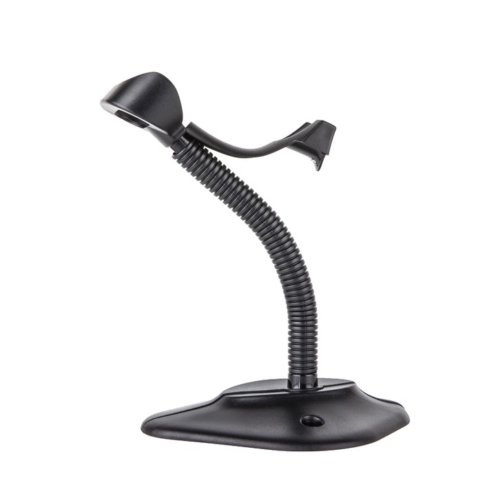 Univerzális lézeres vonalkódolvasó/szkenner állvány, Zenwire, csúszásmentes talp, rugalmas acélrúd, kifinomult szkenner állvány, irodákba, raktárakba, termelésbe, könyvtárakba és archívumokba, rendezvényekre, üzletekbe és egyebekbe