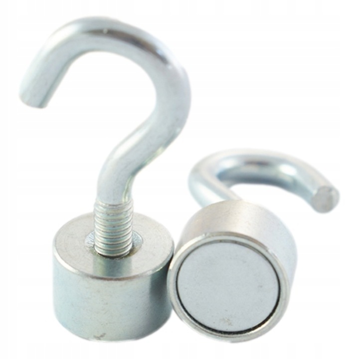 Suport magnetic 12x8mm, cu carlig, M4 10 buc, Top Magnesy