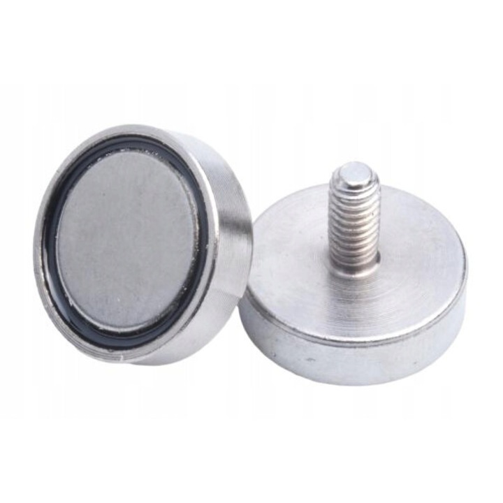 Suport Magnetic Neodim 16x13mm, filet exterior M4, set 25 buc, Top Magnesy