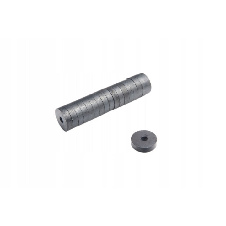 Set 100 Magneti inel de ferita, Top Magnesy, MP, 20x5x5cm, F30