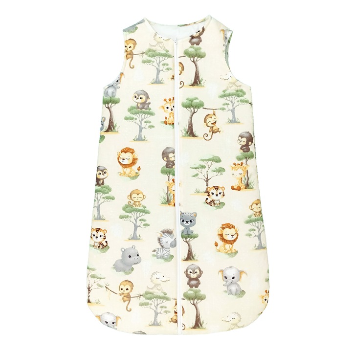 Sac de dormit iarna Majmute 95 cm 2-3 ani