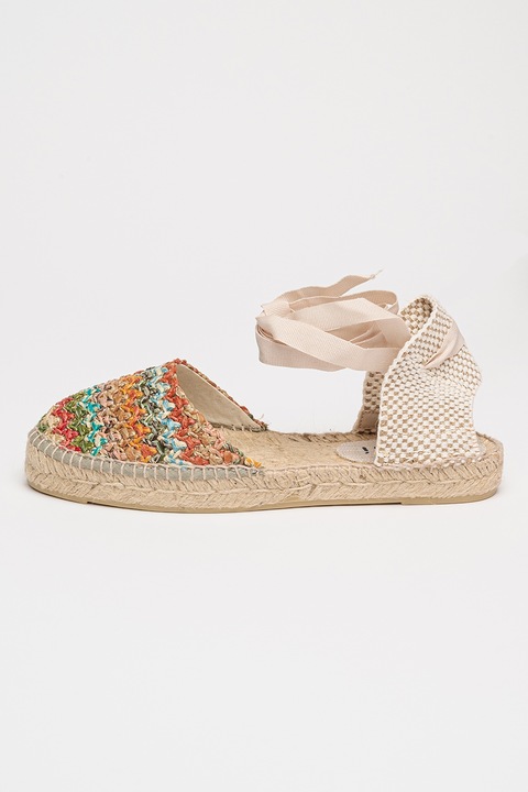 Manebi, Megkötős espadrilles, Többszínű, 37