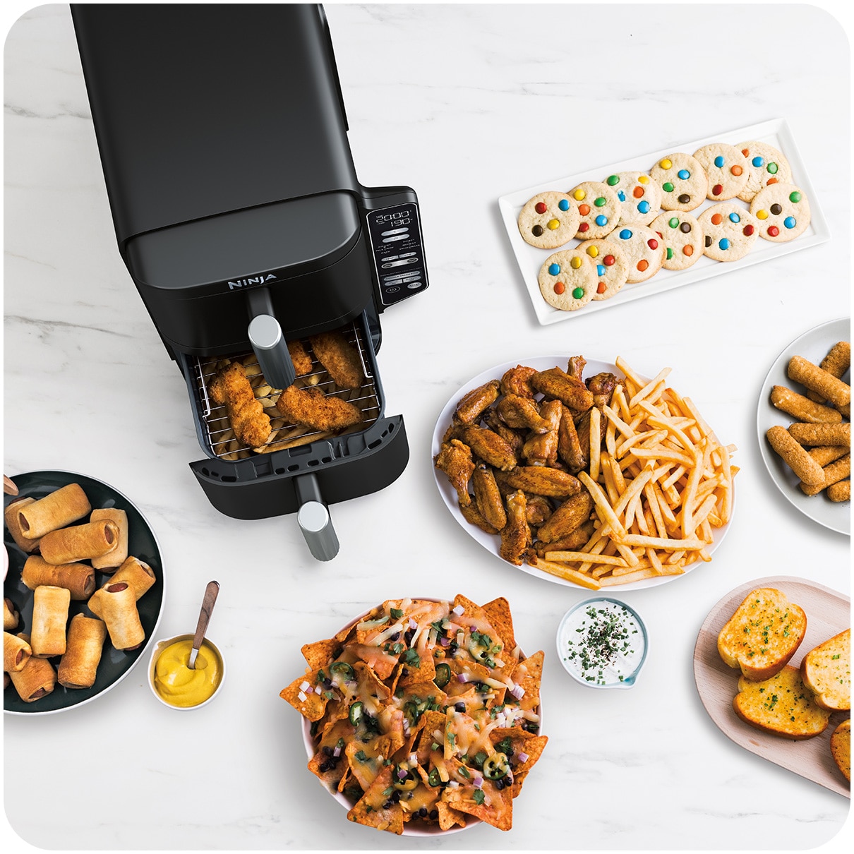 Фритюрник с горещ въздух Ninja Double Stack SL300, 2470W