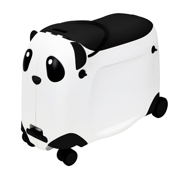 Детски куфар Timeless Tools, навиващ се, седящ, шарка панда