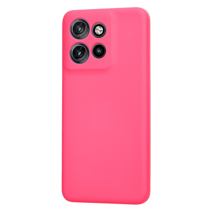 Кейс за Motorola Edge 50 Neo силиконов кейс горещо розов