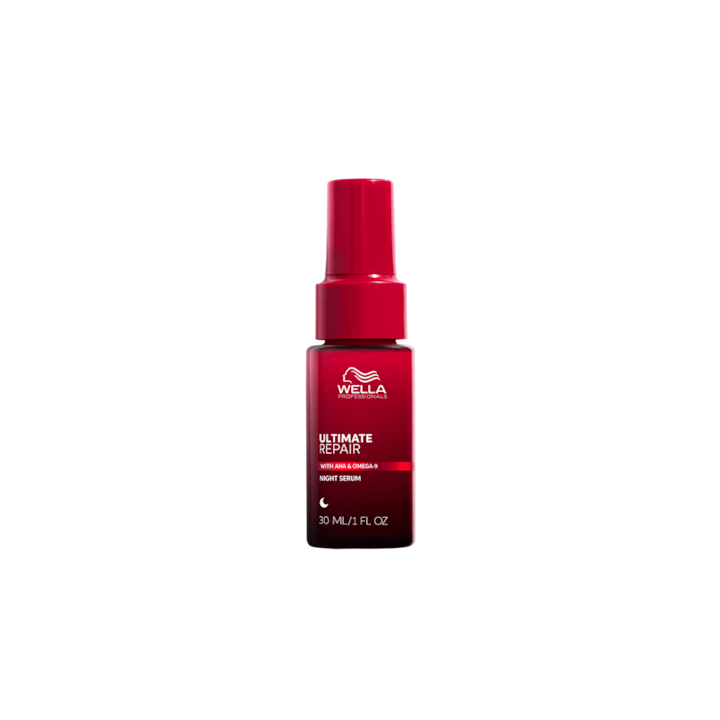 Tratament de noapte pentru par Wella Professionals Ultimate Repair Night Hair Serum de reparare, hidratare si protectie, 30 ml