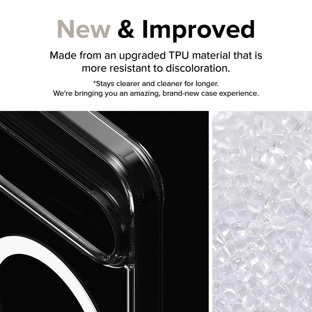 Husa pentru Google Pixel 9 / 9 Pro Ringke Fusion compatibila MagSafe - Transparent