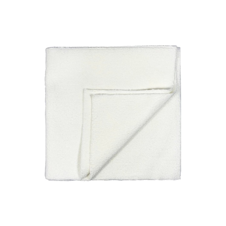 Микрофибърна кърпа Pro-Chem 40x40см бяла за почистване на кожа и тапицерия