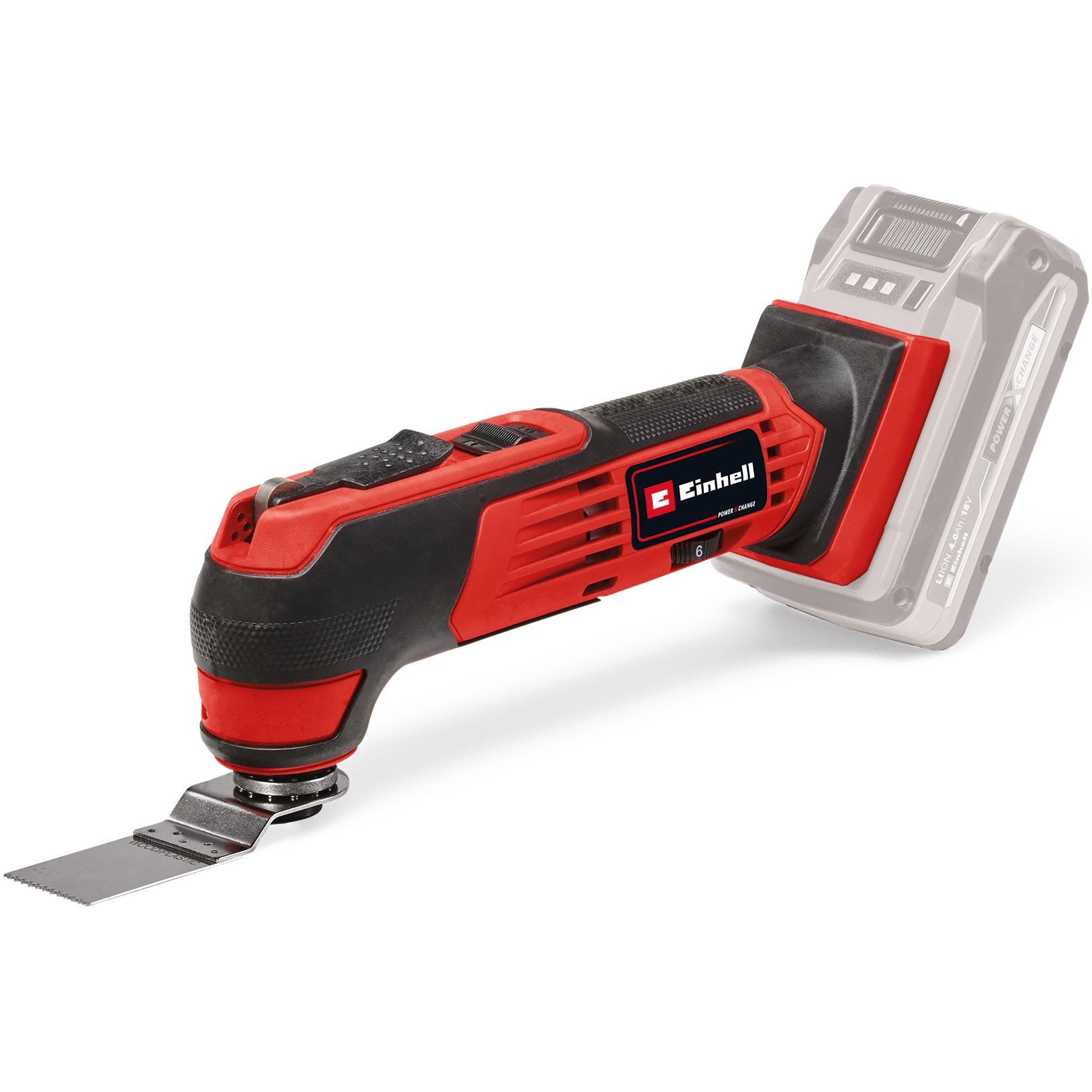 Unealta multifunctionala PXC Einhell Expert TE-MG 18/1 Li - Solo, 18 V, viteza oscilatii 10000-33000 min^, control electronic al vitezei, fara acumulatorsi incarcator