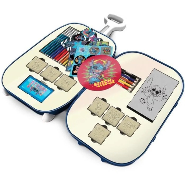 Комплект за оцветяване за деца, Multiprint, 5 молива, 18 маркера, зелен, за деца от 3 години