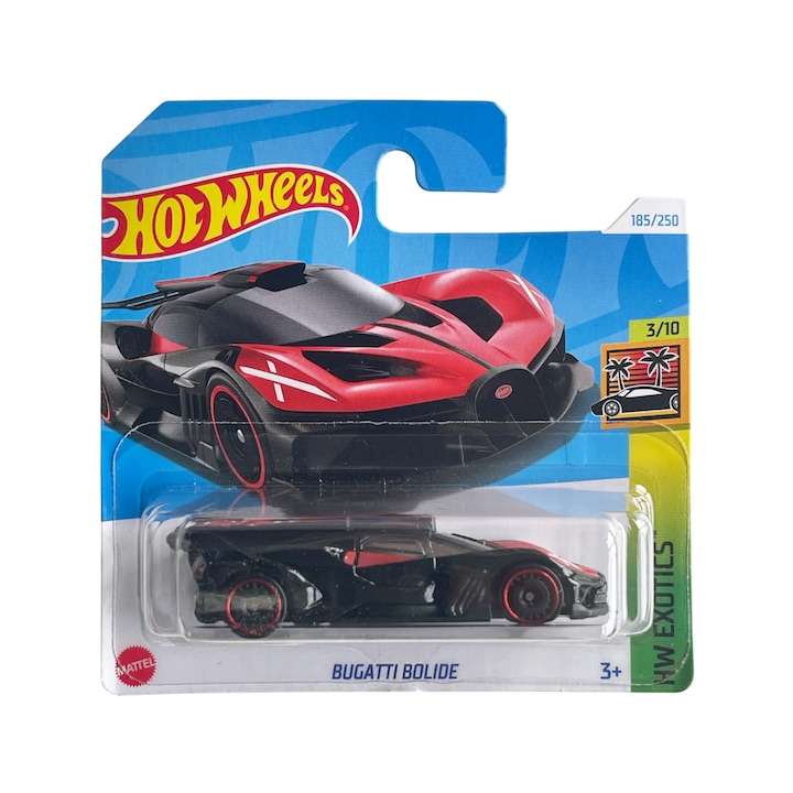 ΠΠΎΠ»Π° Hot Wheels Bugatti Bolide ΡΠ΅ΡΠ½ΠΎ - ΡΠ΅ΡΠ²Π΅Π½Π° 1:64