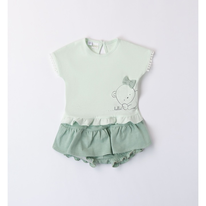 Комплект тениска и шорти за момиче I Do 4.8645