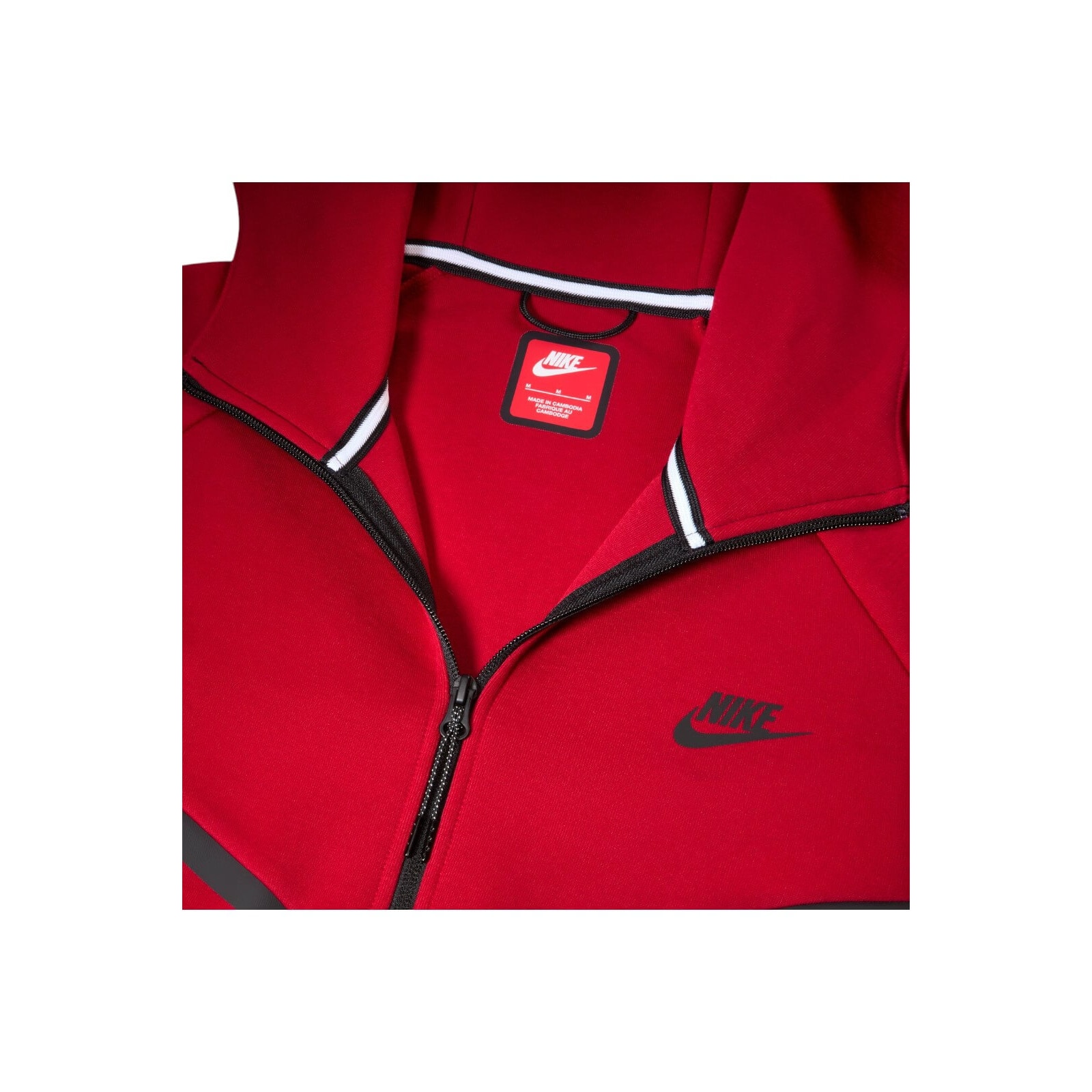 Hanorac NIKE Tech Fleece Windrunner FZ Rosu XL INTL - eMAG.ro