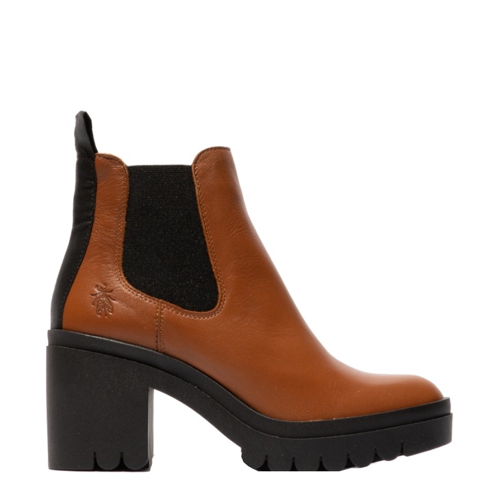 Cizme dama, Fly London, piele naturala, maro,, 38 EU
