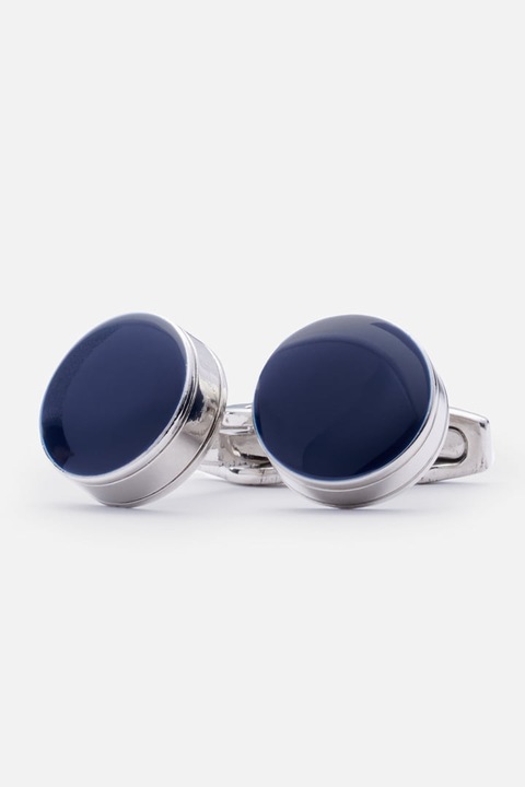 Butoni rotunzi bleumarin