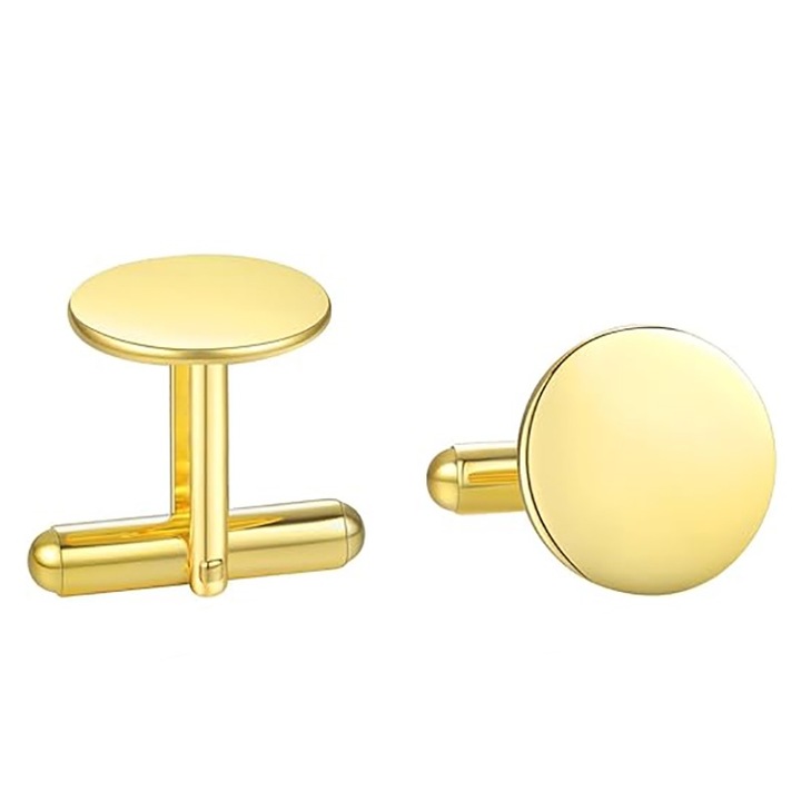 Копчета за риза от неръждаема стомана 6050G, Sic Moda, златист