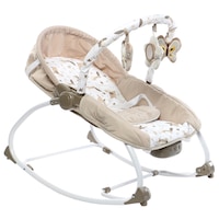 Balansoar cu vibratii si sunete Wunderkid Forest, Bej