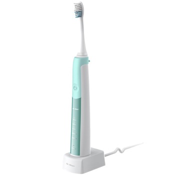 Periuta de dinti electrica sonica Dr Mayer GTS2080GR, 5 programe, 2 capete incluse, Verde Periuta de dinti electrica sonica Dr Mayer GTS2080GR, 5 programe, 2 capete incluse, Verde