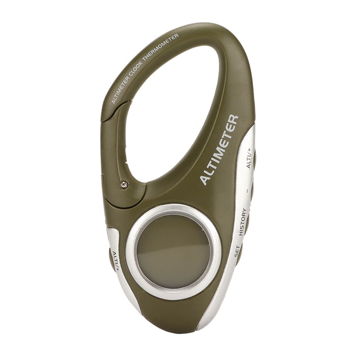 Altimetru digital multifunctional BGHYHYHI, barometru, previziune meteo, ecran LCD cu iluminare, portabil