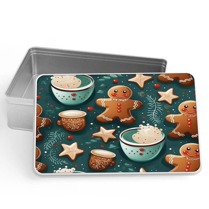 2 cutii metalice cu miere